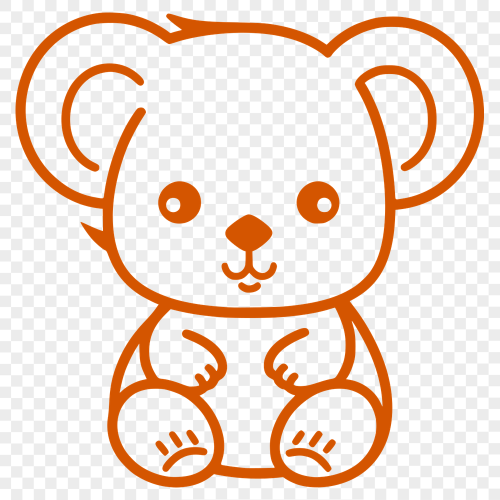 Unique Koala  SVG