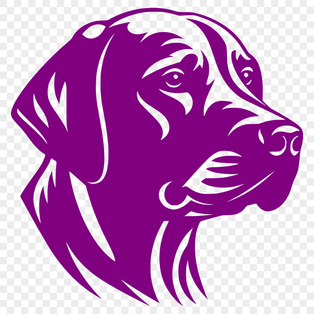 Free Artistic Labrador Retriever Vector Illustration