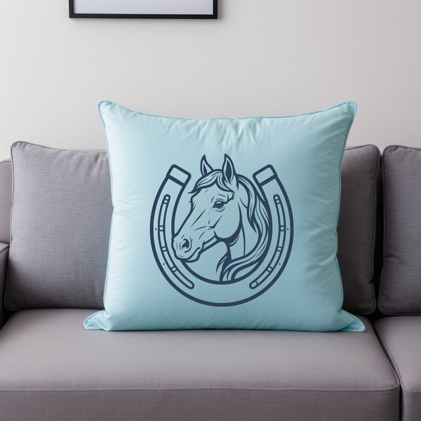 SVG horse shoe vector for Cricut cutting machine and laser engraving