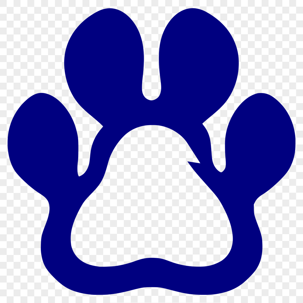 Artistic Paw Print In SVG For Free Download