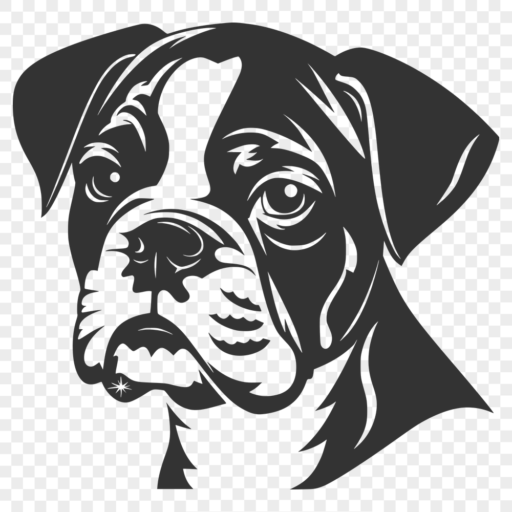 Stunning Boxer Clip Art