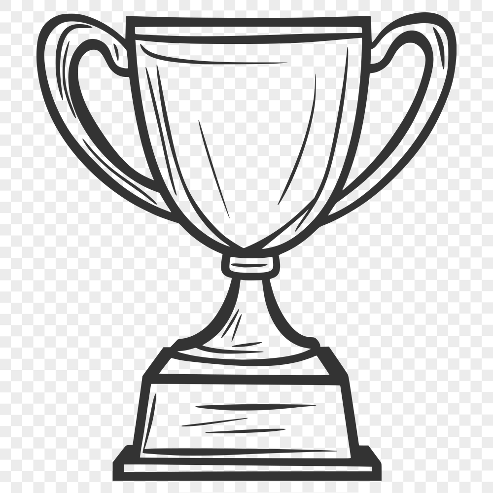 Free Trophy Vector Illustration In PDF For Free Download