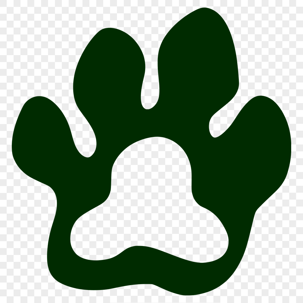 Beautiful Paw Illustration In DXF For Free Download