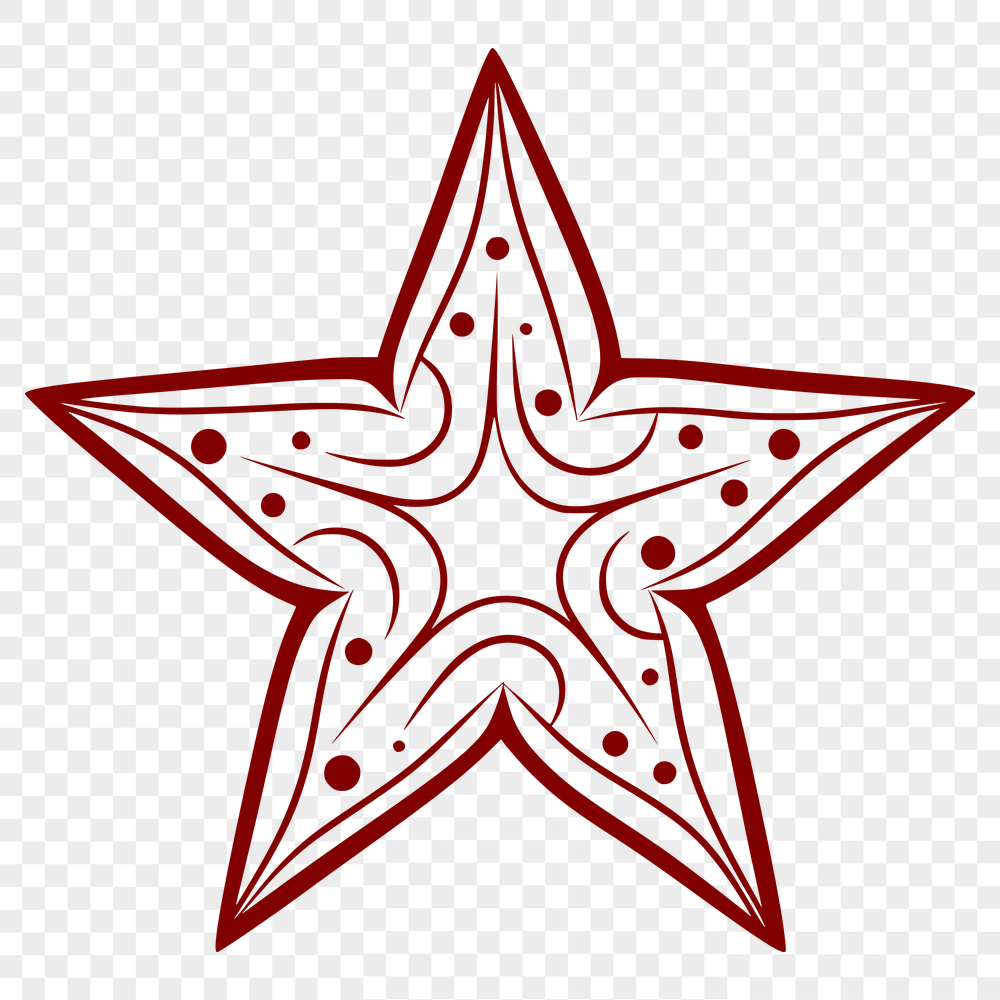 Unique Star In PDF - Free Digital Download