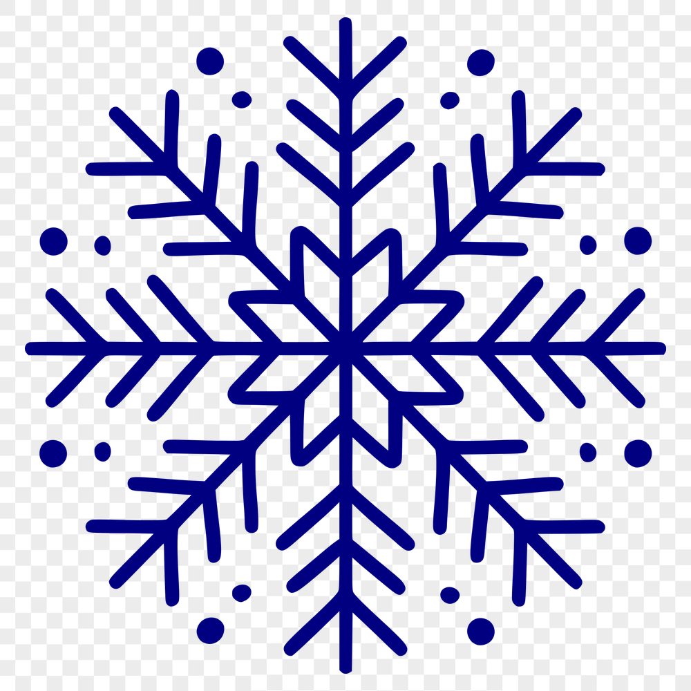 Unique Snowflake DXF