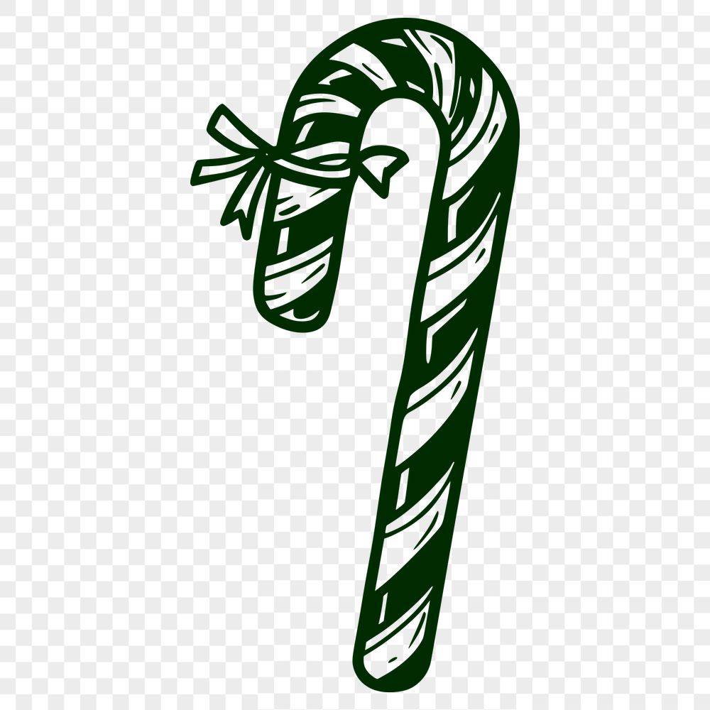 Free Unique Candy Cane - Free PDF Download, Commercial Use