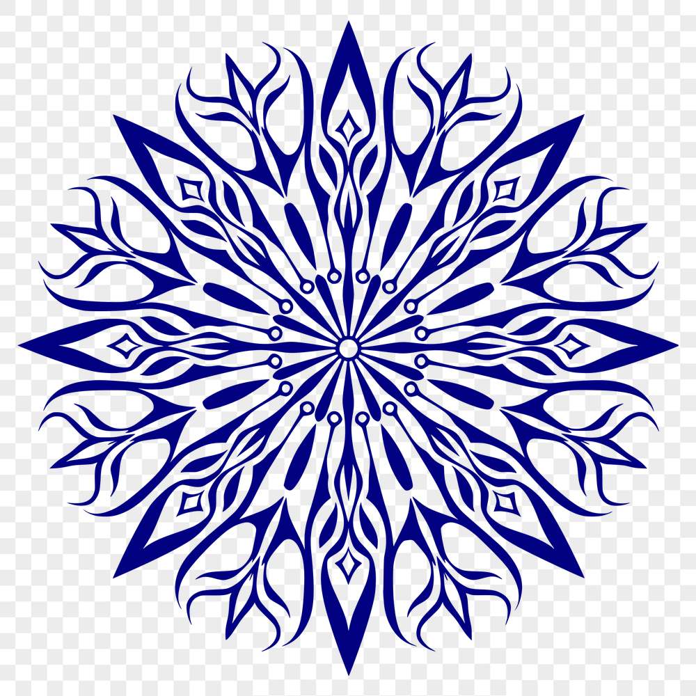 Beautiful Snowflake Vector Illustration