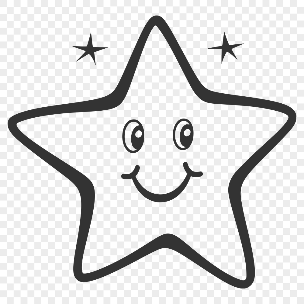 Unique Star - Christmas PNG Free Download