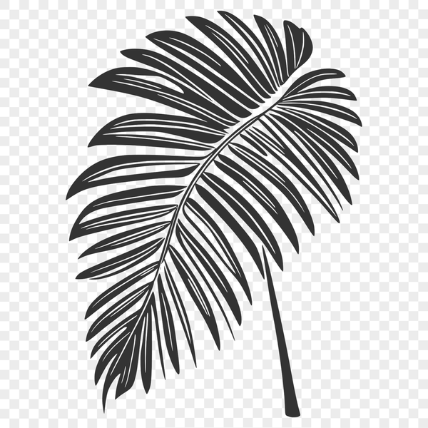 Detailed Vector Leaf Design A detailed, high-resolution leaf illustration in vector format.