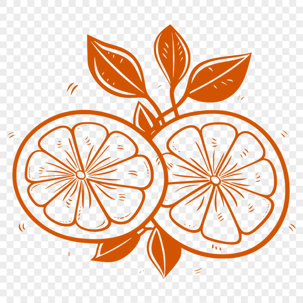 Artistic Lemon SVG, PNG, PDF And DXF Files