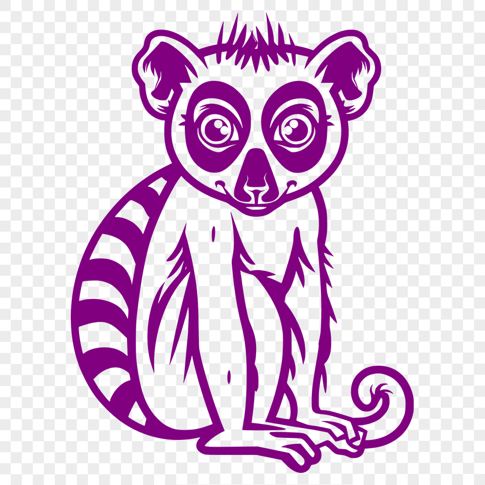 Creative Lemur Printable Artwork