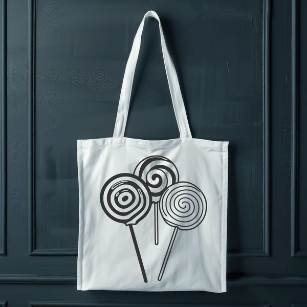 Free Lollipop Graphic Art A colorful lollipop design in vector format.