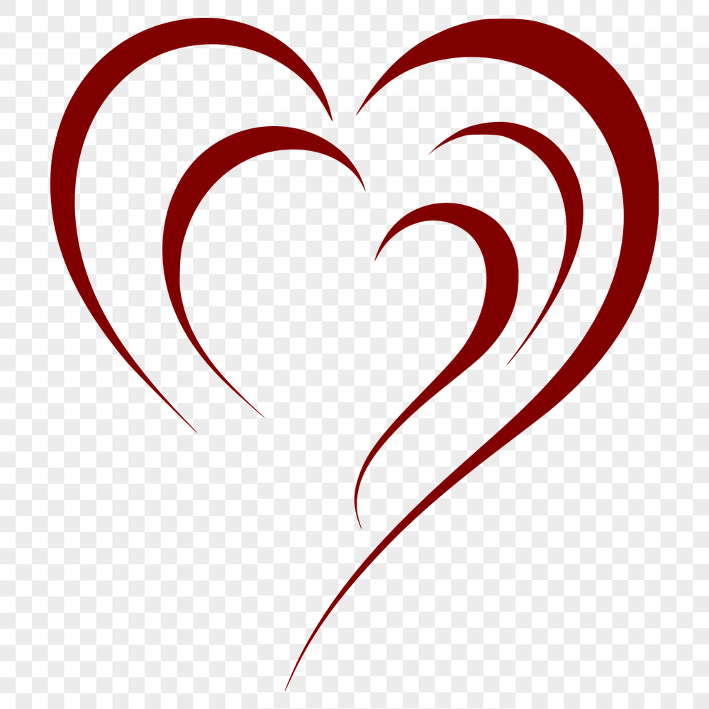 Free Creative Love Heart Clip Art