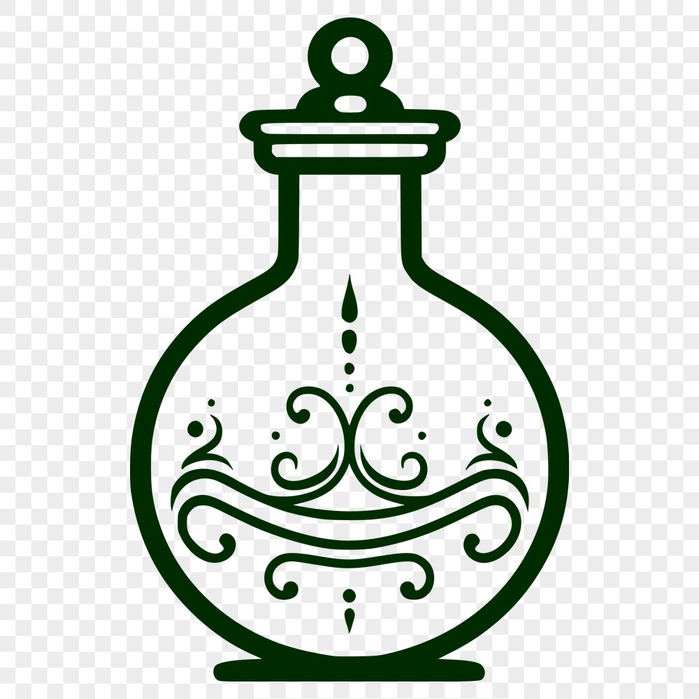 Stunning Potion Bottle - For Vinyl Project