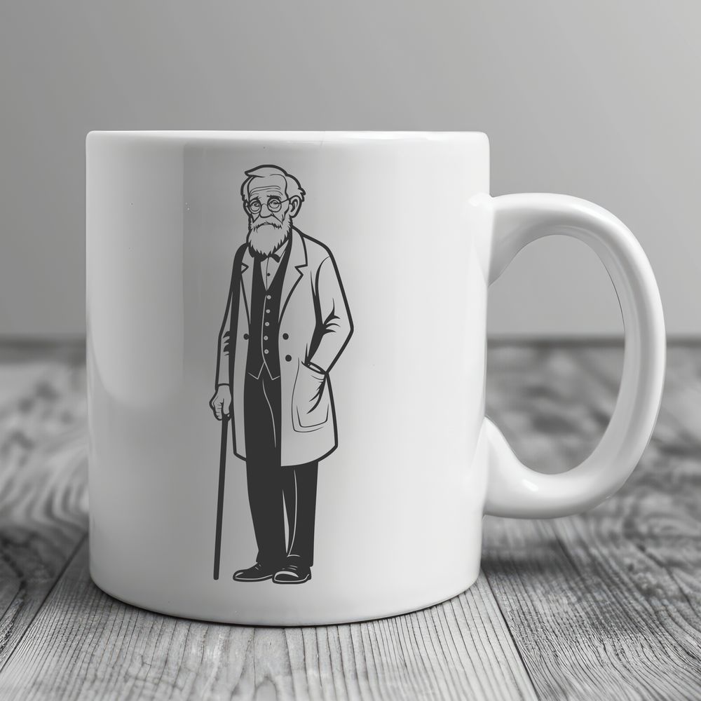 2D Male Figure Vector Illustration A 2D illustration of a male figure in vector format.