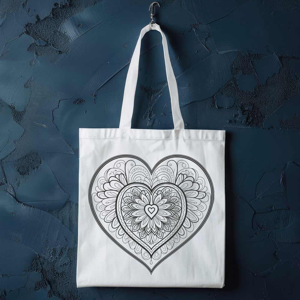 Interconnected Heart Pattern SVG A geometric pattern of interconnected lines and shapes forming a heart shape.