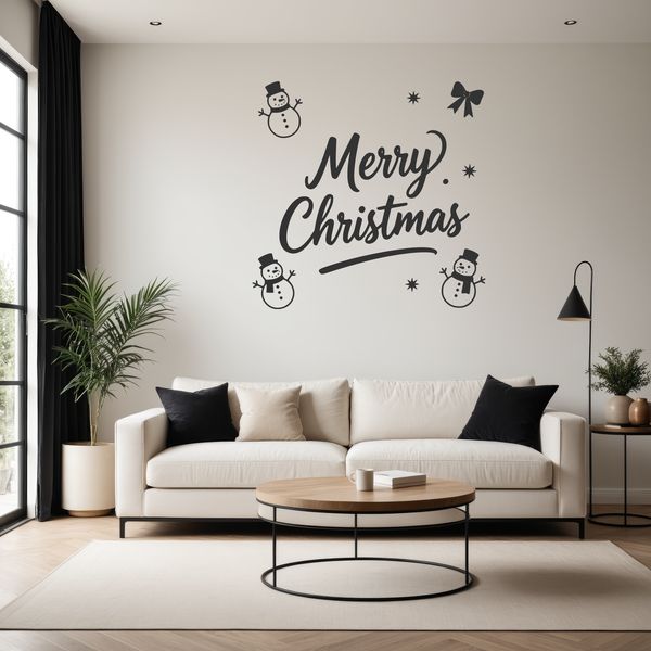 Decorative vector Christmas quotes in bold font style, suitable for various digital and craft projects.