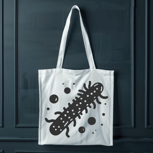 Free Printable Bacteria Clipart A vector illustration of a bacterial cell.