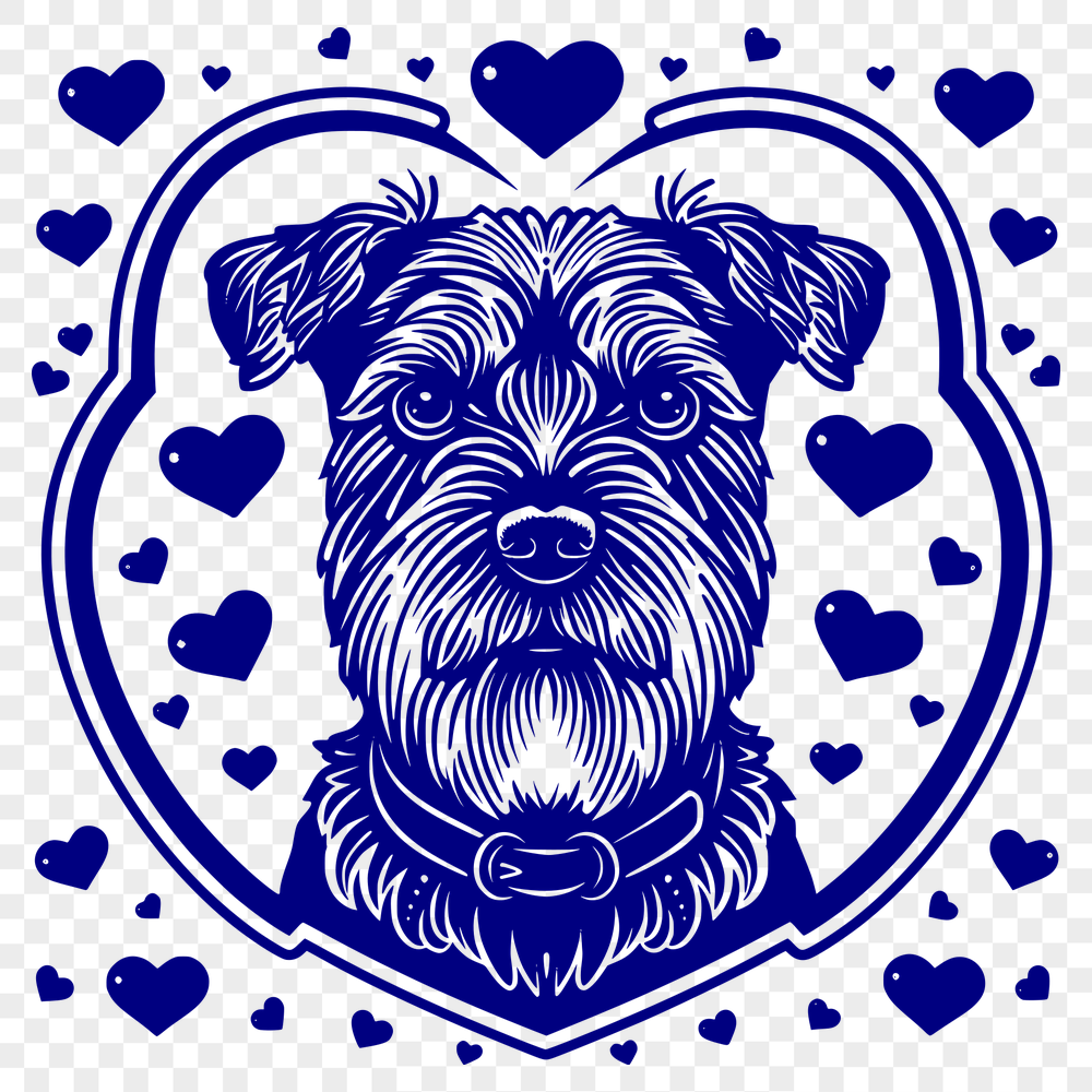 Free Miniature Schnauzer Vector Art