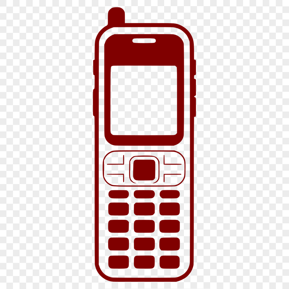Vector illustration of a smartphone with sleek design elements.