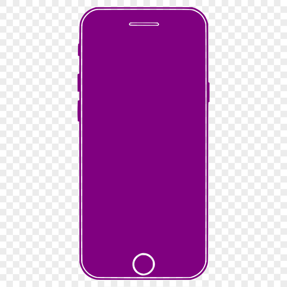 A digital illustration of a smartphone with sleek design features and modern technology.