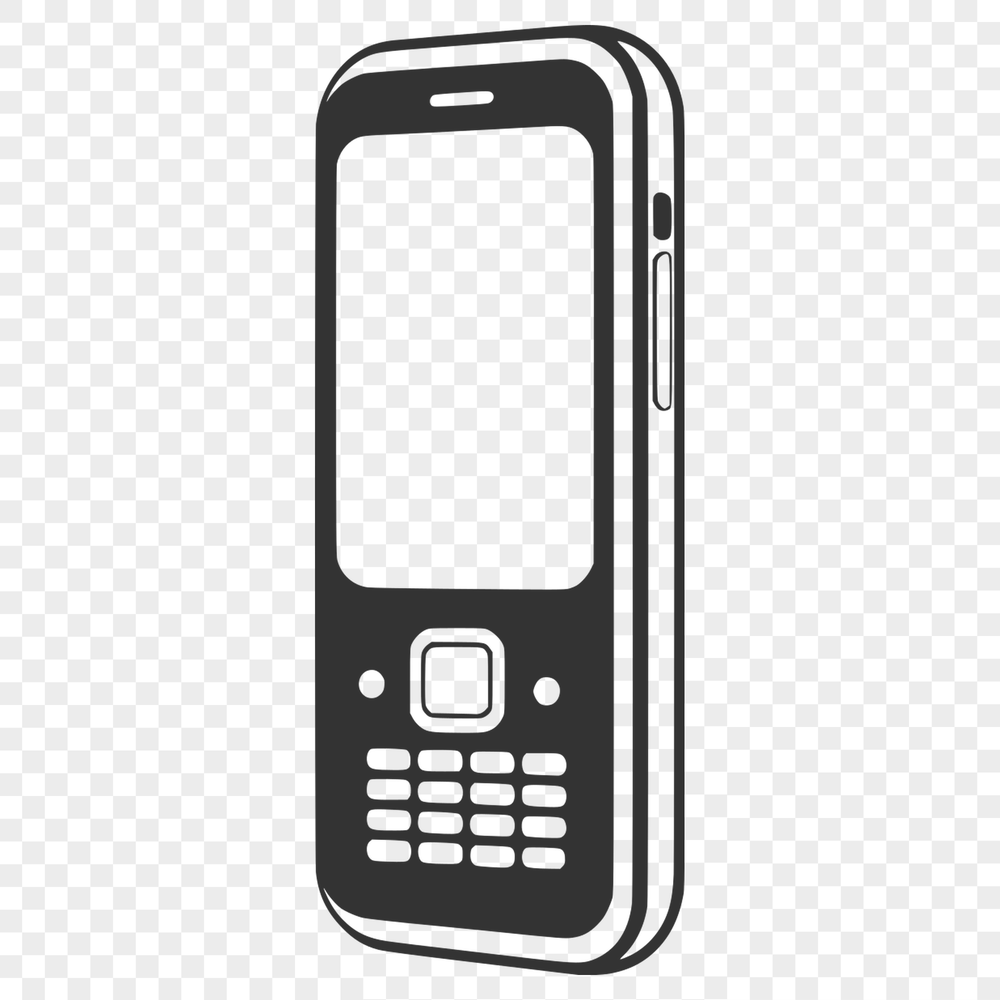 A modern smartphone with sleek design.