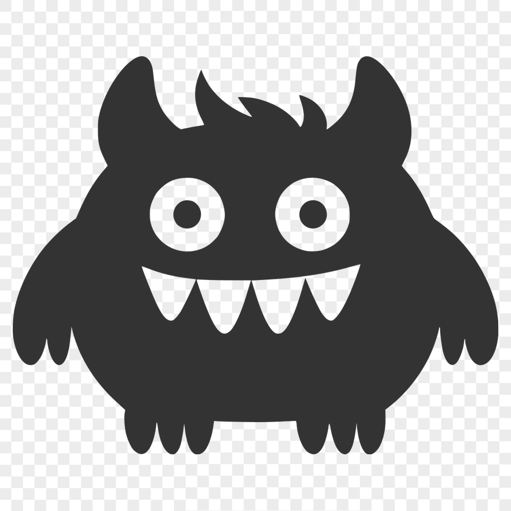 Beautiful Monster In DXF - Free Download