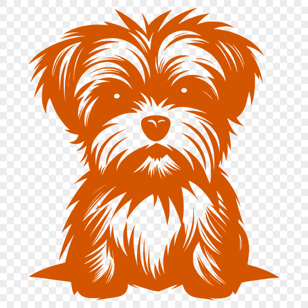 Stunning Morkie SVG