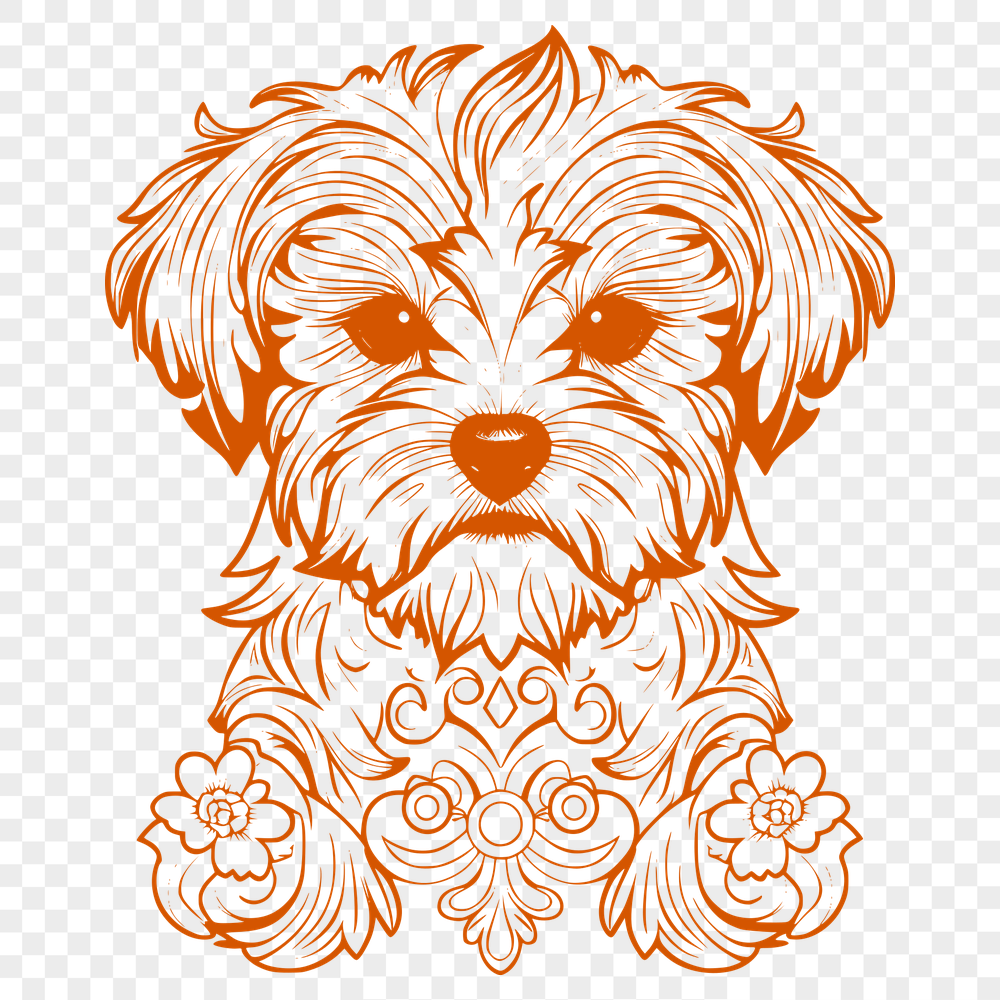 Unique Morkie - For Vinyl Project