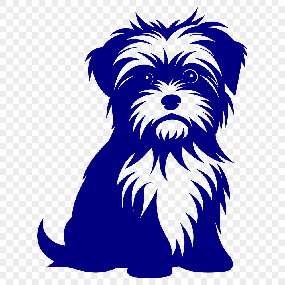 Unique Morkie Clip Art