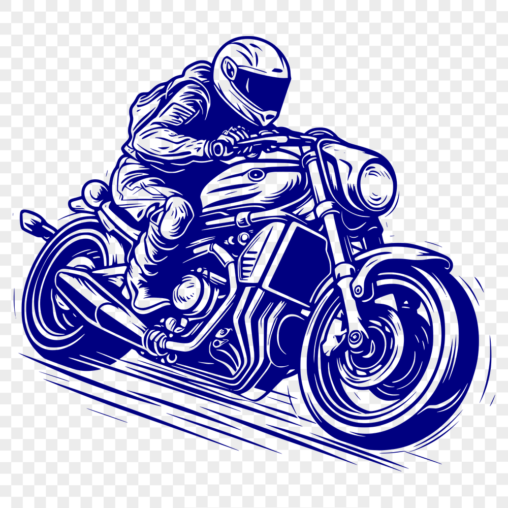 Creative Motorbike SVG, PNG, PDF And DXF Files