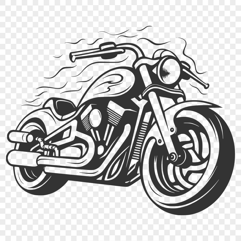 Stunning Bike Vector Image