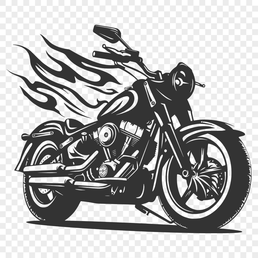 Free Creative Motorbike Clip Art