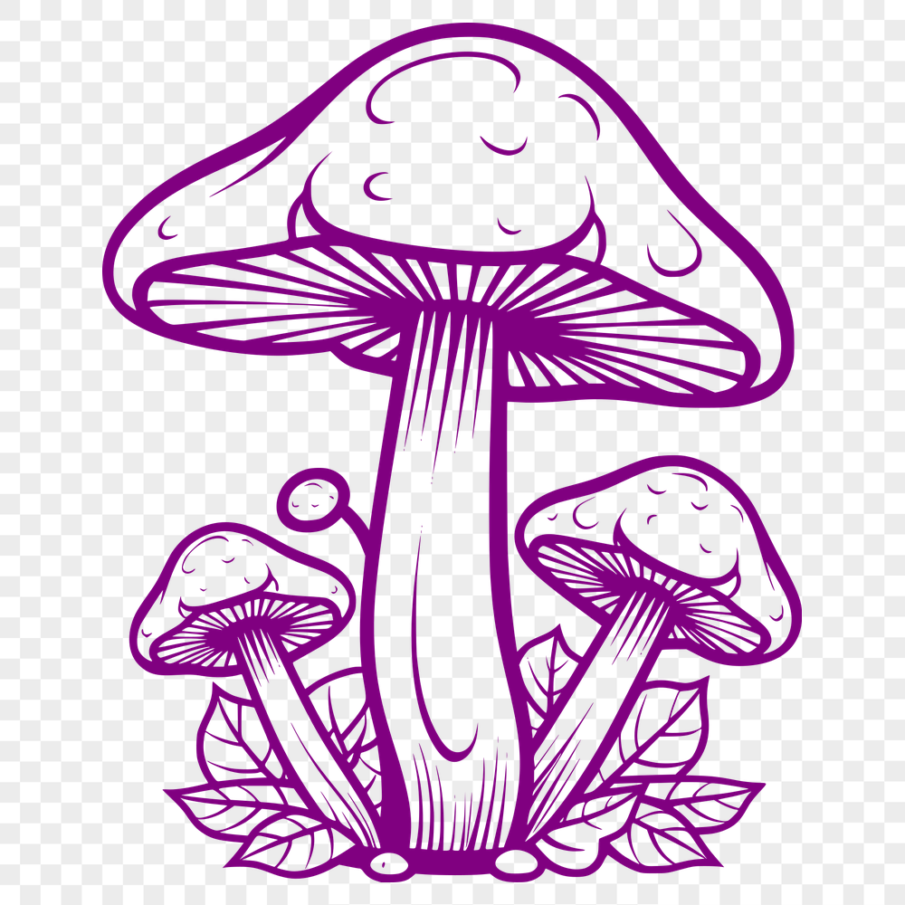 Stunning Mushroom - For Laser Engraver Project