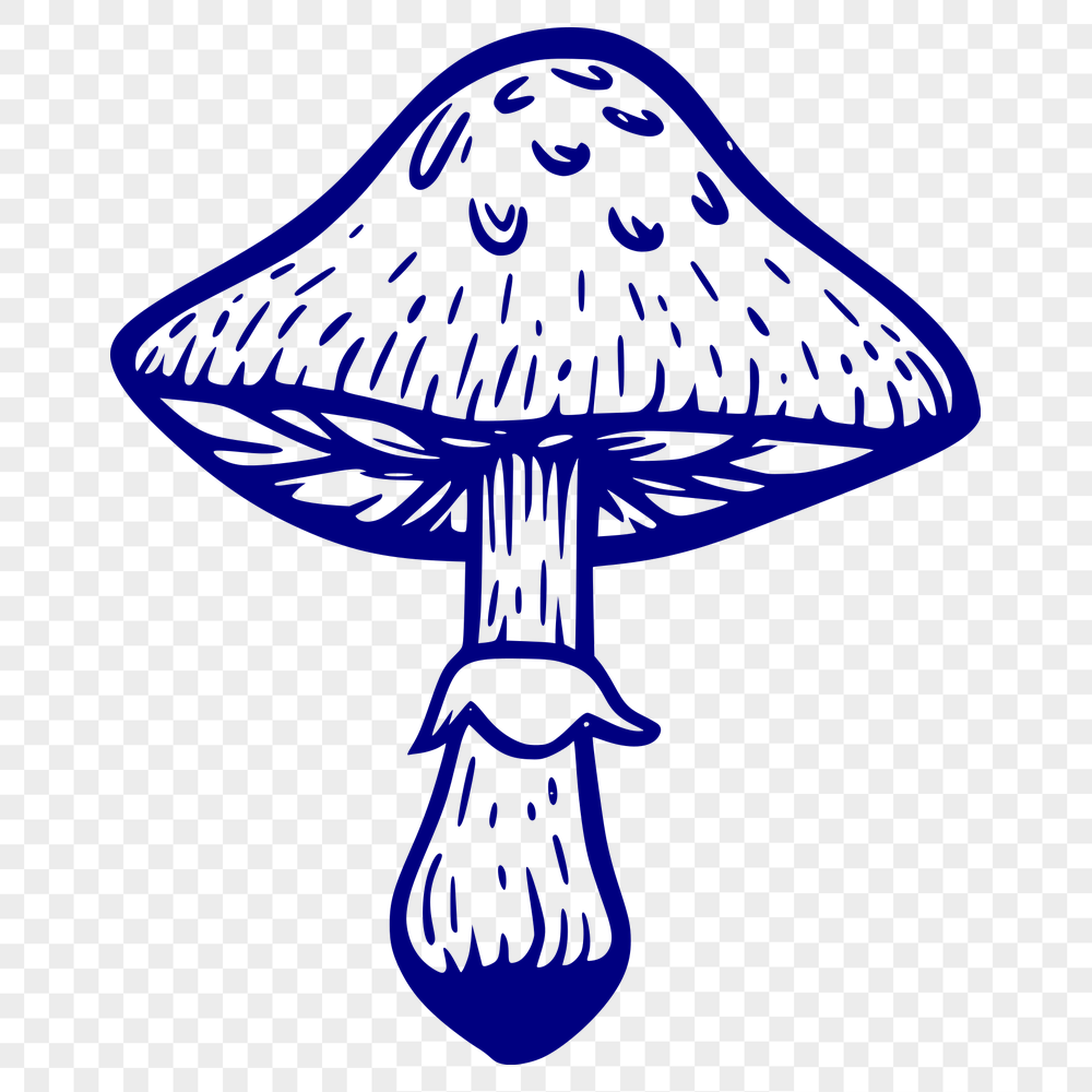 Free Mushroom - Glowforge PNG