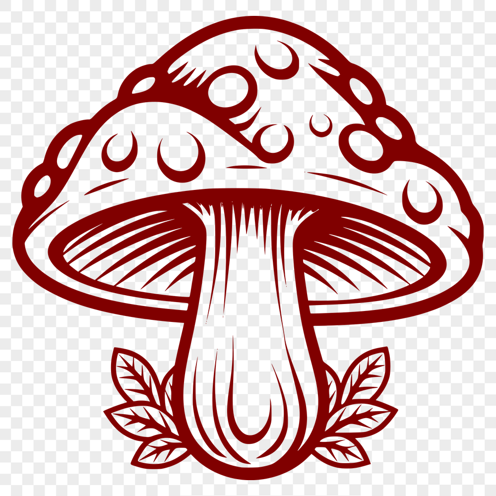 Stunning Mushroom - For Sublimation Project