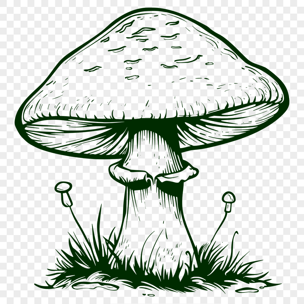 Free Mushroom Printable Image