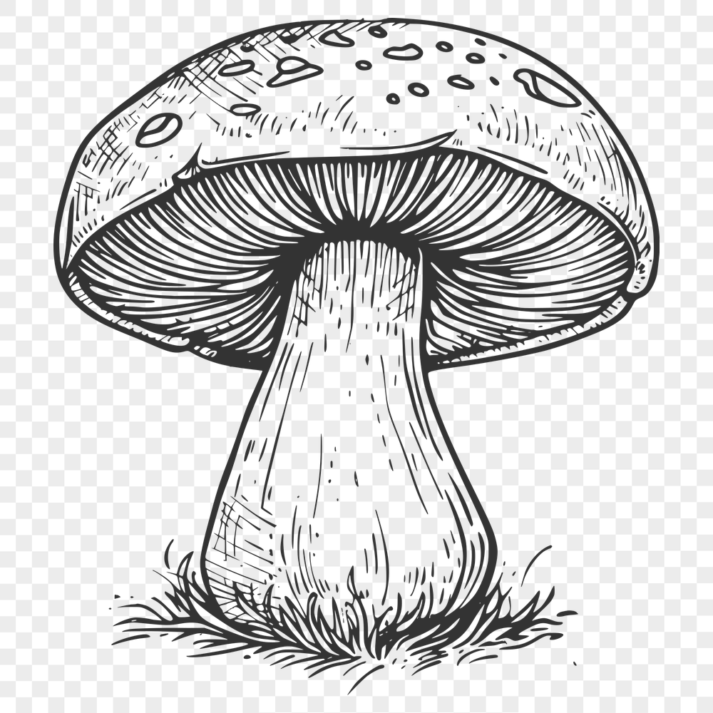 Free Mushroom Decal