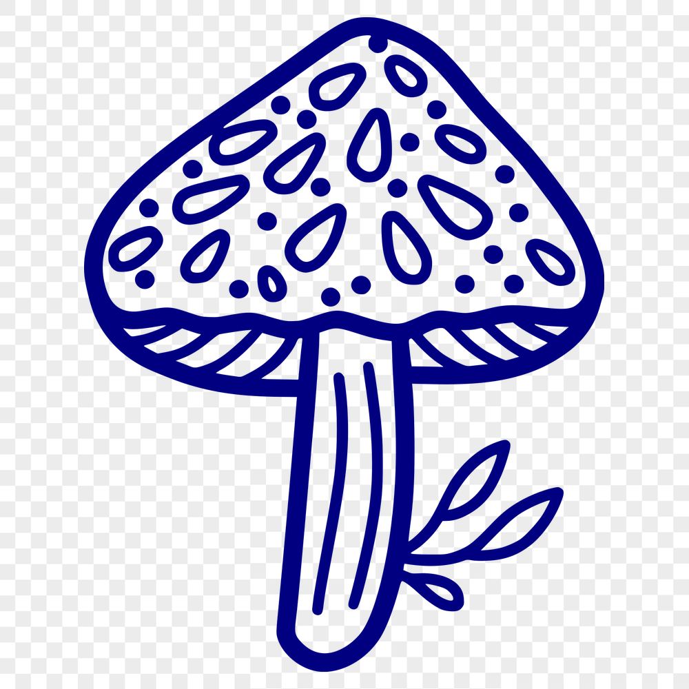 Unique Mushroom - For Laser Engraver Project