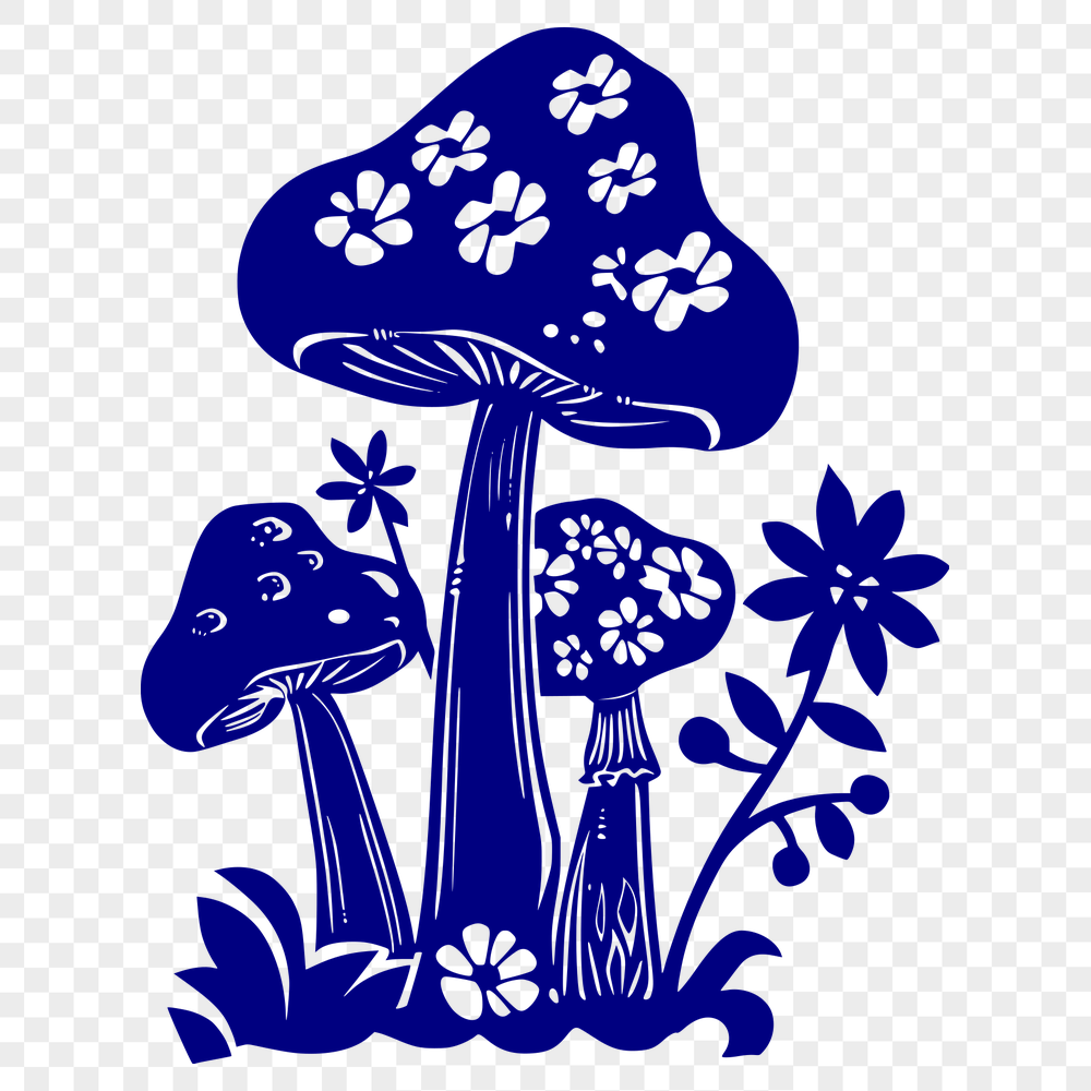 Floral Mushroom PDF