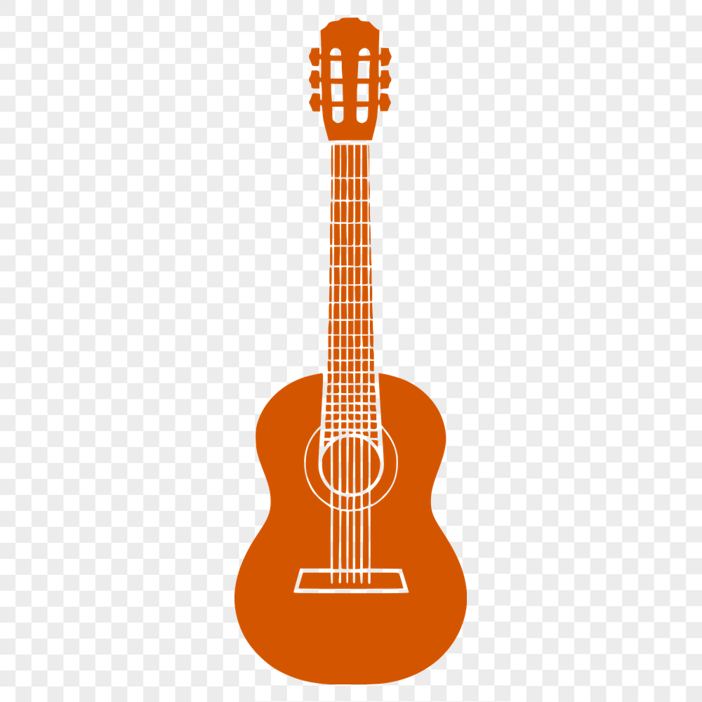 Free Unique Guitar Printable Image