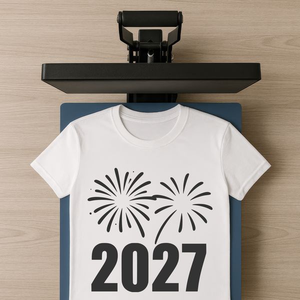 New Year's 2027 SVG graphics with inspiring quotes for personal or commercial projects.