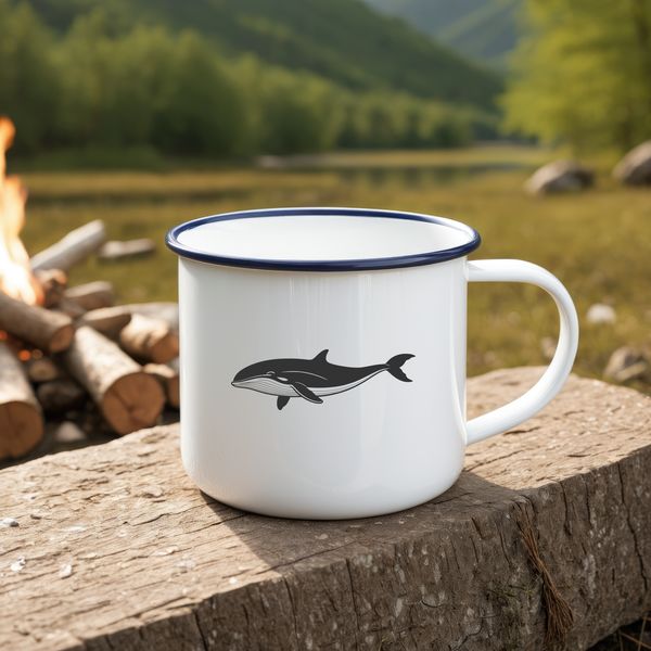 Free Whale Vector Graphics for Design Projects An SVG graphic representation of a whale, suitable for various design applications.