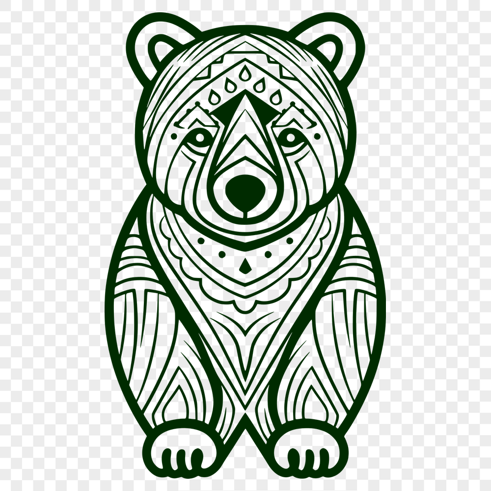 Beautiful Bear - For Glowforge Project