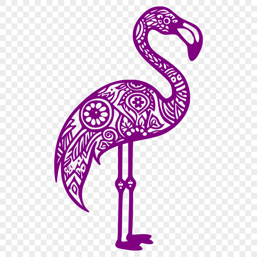 Ornate Flamingo - For Laser Project