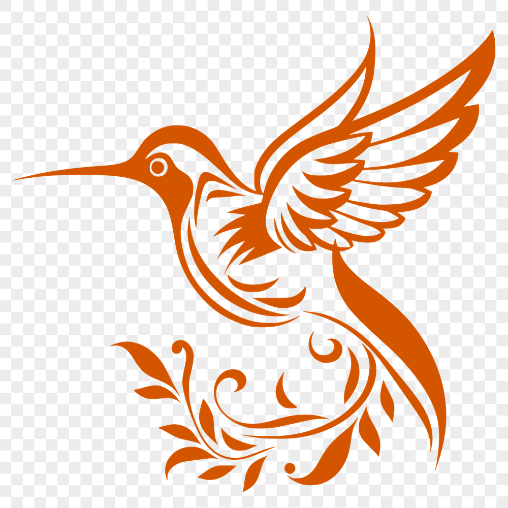 Free Flying Hummingbird PNG