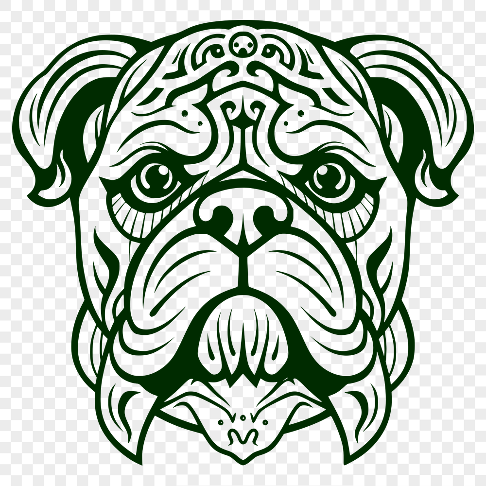 Free Unique Bulldog Clipart