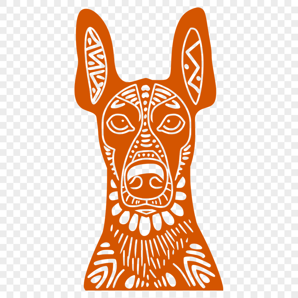 Artistic Doberman Pinscher - For Animal Project