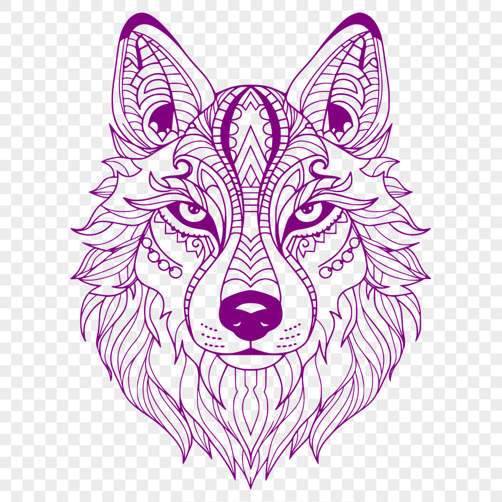 Free Husky Digital Drawing