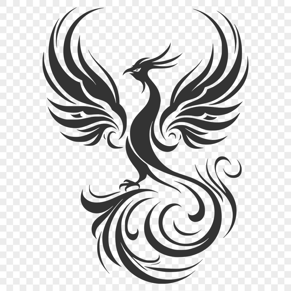 Free Pheonix Stencil